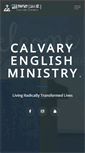 Mobile Screenshot of calvaryem.com